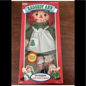 Rare Vintage 1988 Original Christmas Raggedy Ann